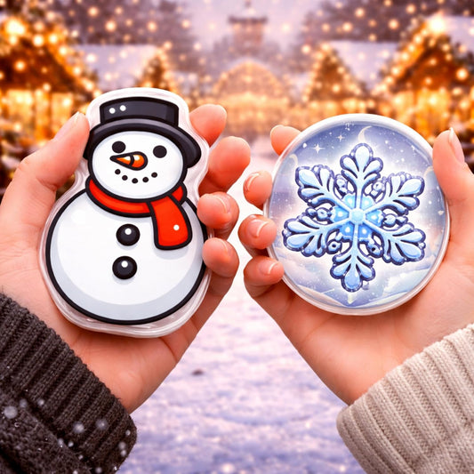 VON STEINEICH® 4x Taschenwärmer Set – Handwärmer zum Knicken – Süße Wintermotive – Wiederverwendbar – Geschenkidee zu Weihnachten, Adventskalender, Wichtelgeschenk & Nikolaus