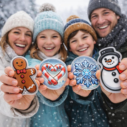 VON STEINEICH® 4x Taschenwärmer Set – Handwärmer zum Knicken – Süße Wintermotive – Wiederverwendbar – Geschenkidee zu Weihnachten, Adventskalender, Wichtelgeschenk & Nikolaus